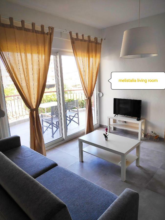 Melistalia Appartment 1 Néa Mihanióna Kültér fotó